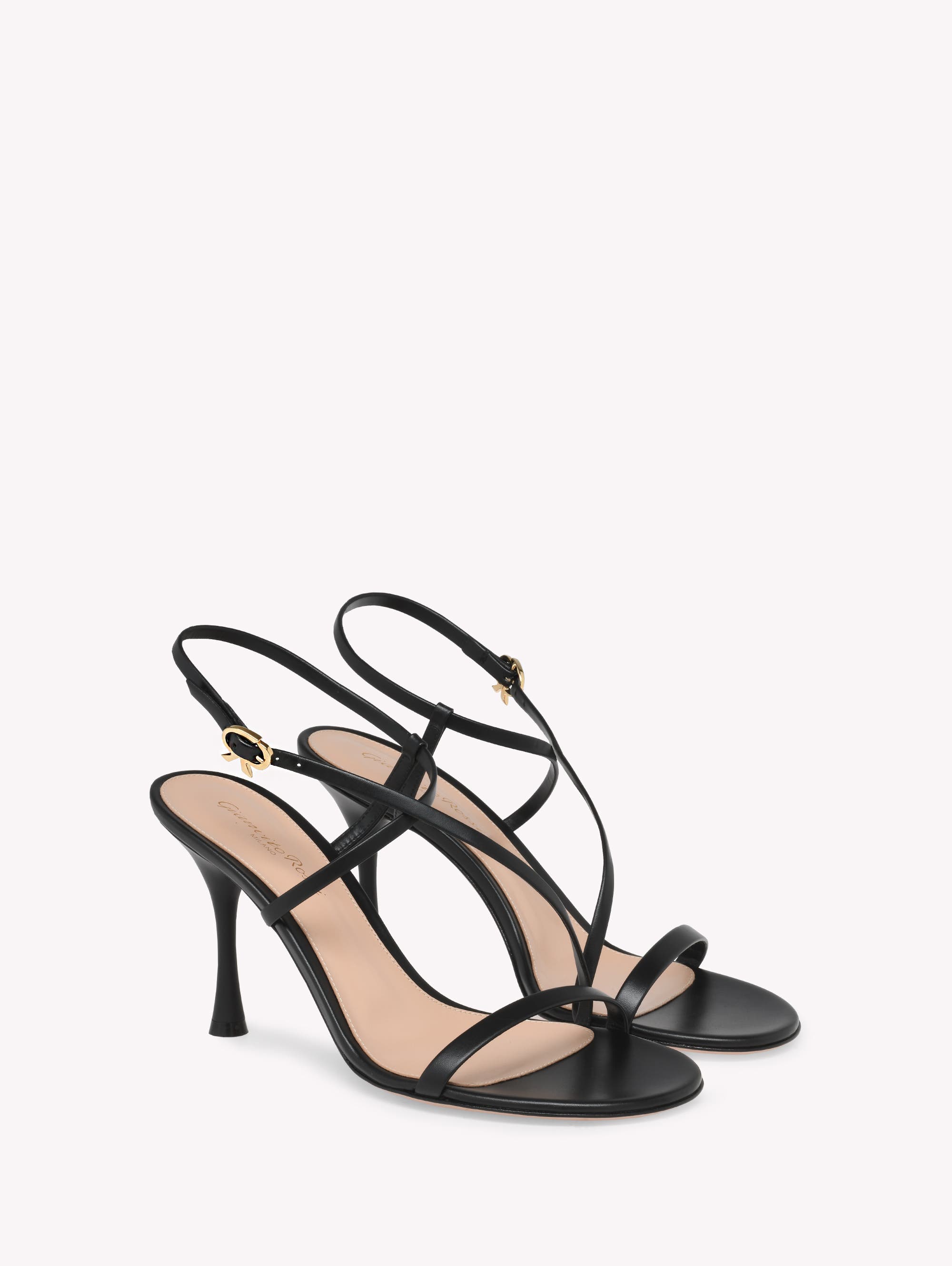 Gianvito Rossi Ascent Sandal, Alternate, color, Black Calf
