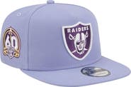 New Era Men's New Era  Lavender Las Vegas Raiders Bloom A-Frame 9FIFTY Snapback Hat