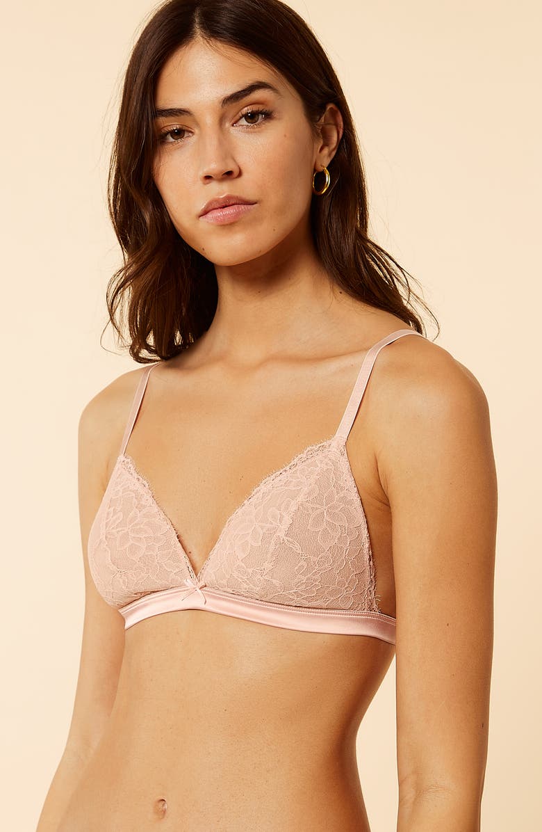 Etam Passion Lace Bralette, Alternate, color, 