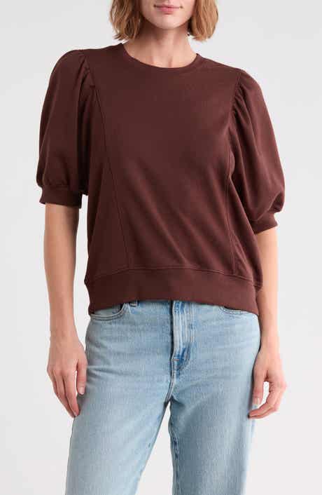 Puff Sleeve Sweatshirt