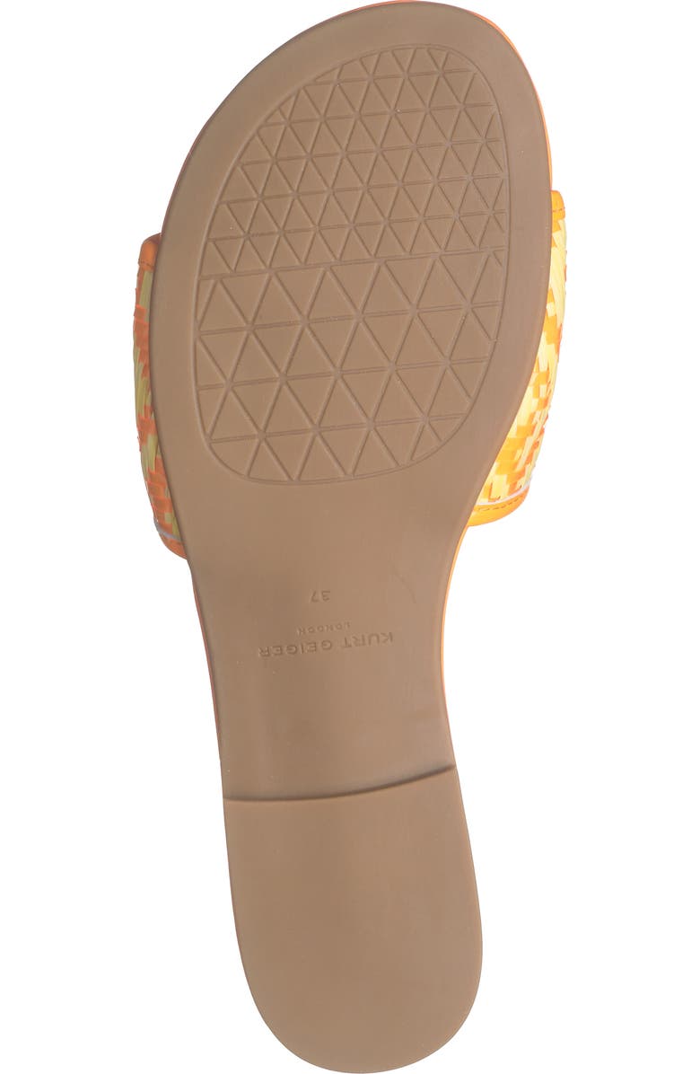 Kurt Geiger London Greenwich Slide Sandal, Alternate, color, Orange