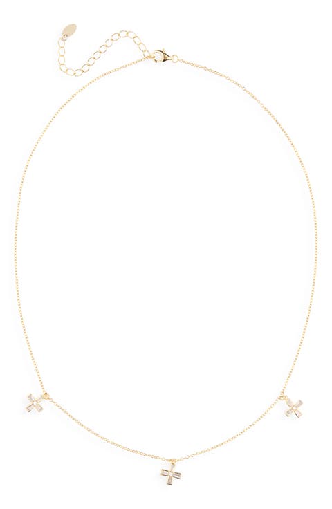 Modern Relic Cross Pendant Necklace