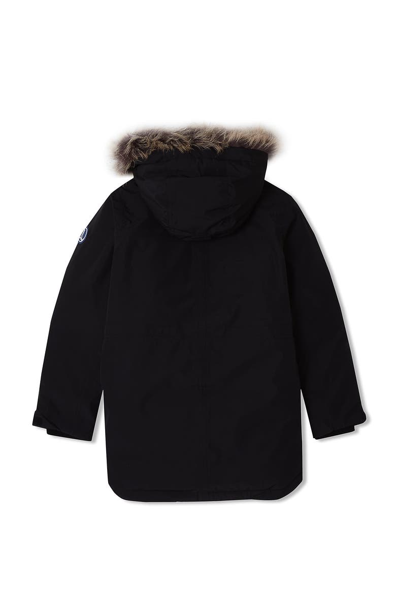 Lands' End Kids Husky Expedition Waterproof Winter Down Parka, Alternate, color, Onyx