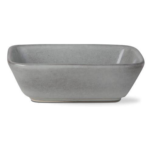 Tag Stinson Light Gray Ceramic Small Serving Bowl Dishwasher Safe In Gray