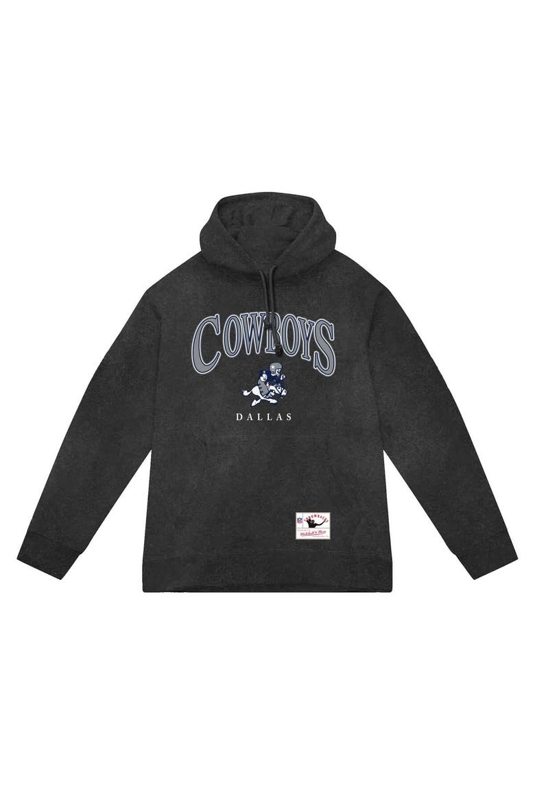 Men's Mitchell & Ness  Gray Dallas Cowboys Slot Pullover Hoodie, Alternate, color, Gray