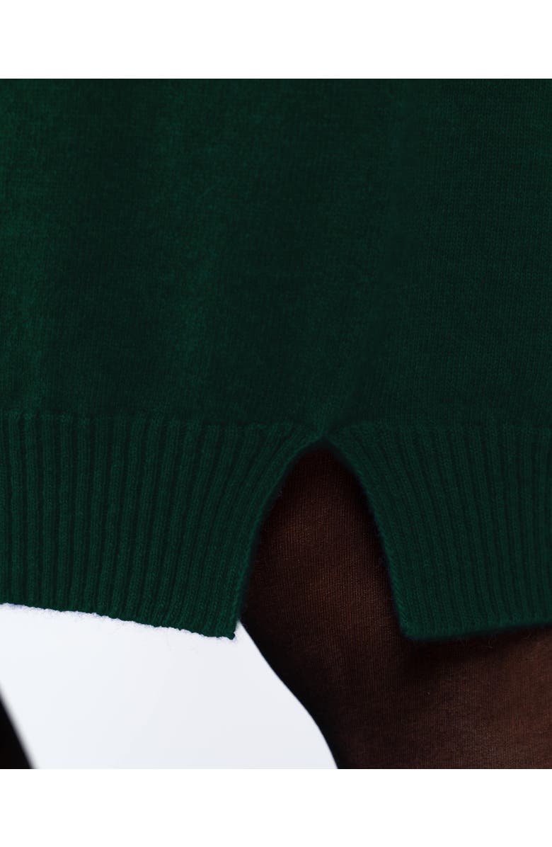 Kettlewell Crew Neck Knitted Dress, Alternate, color, Pine