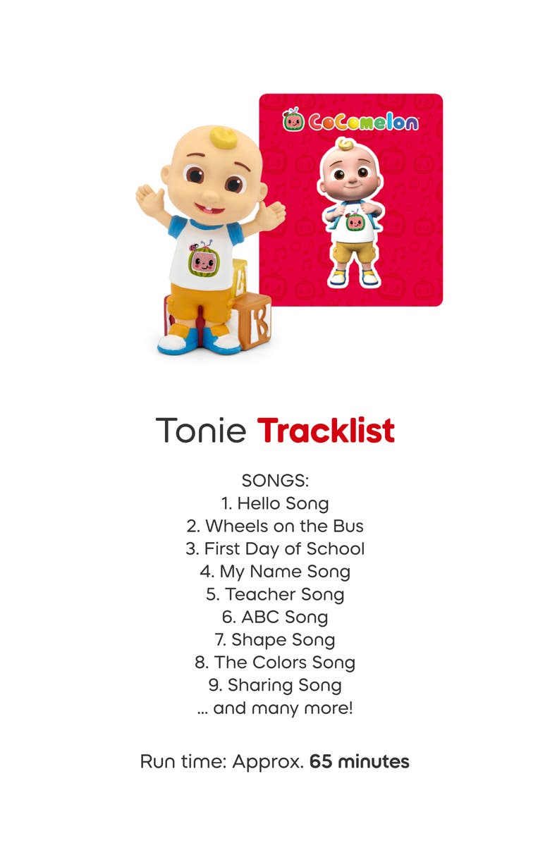 tonies Blippi & CoComelon JJ Tonie Audio Character Bundle, Alternate, color, Multicolor