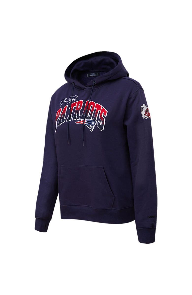 PRO STANDARD Women's Pro Standard Navy New England Patriots Local Patch Pullover Hoodie, Alternate, color,