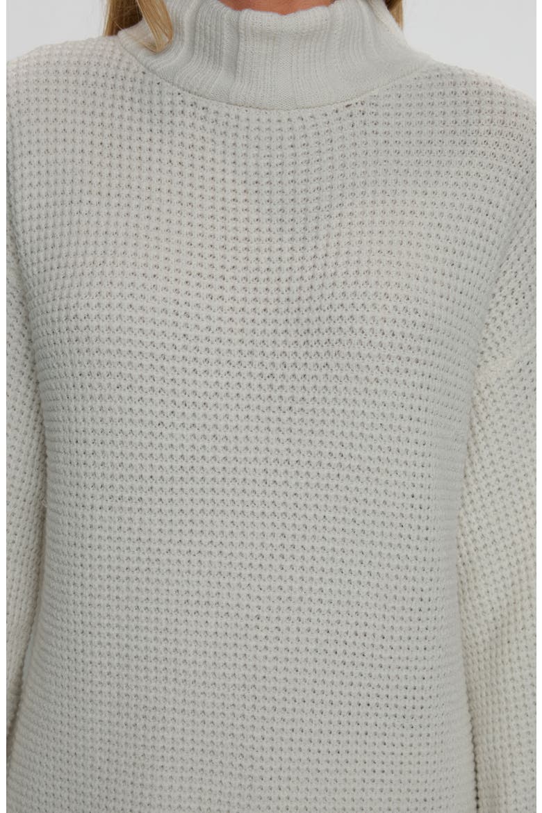 Tarin Knit Long Sleeve Sweater Dress, Alternate, color, CREAM
