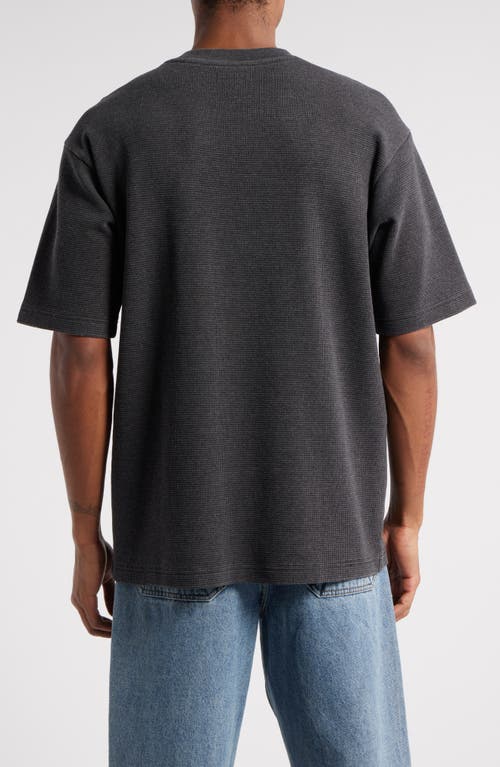 Bp. Oversize Thermal T-shirt In Black