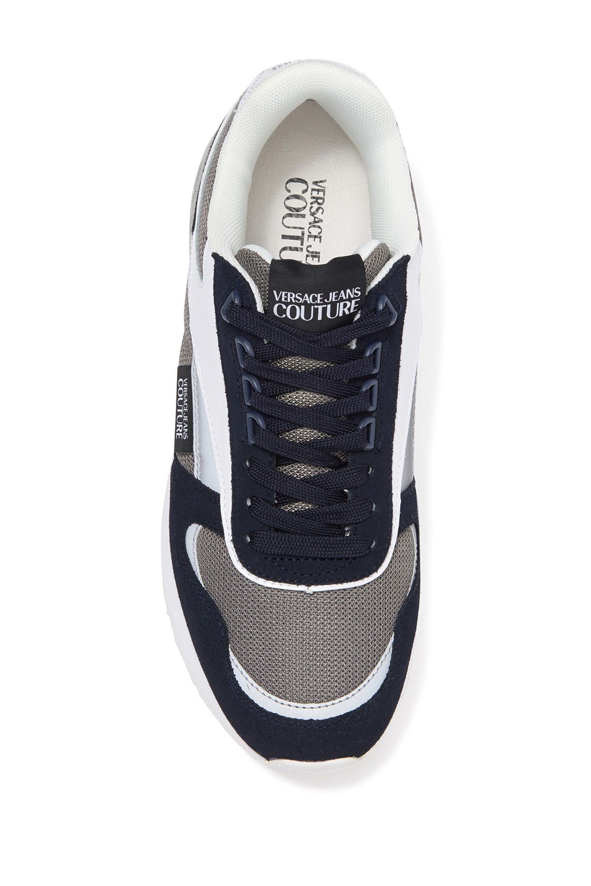 Versace Jeans Contrasting Couture Sneaker, Alternate, color, 