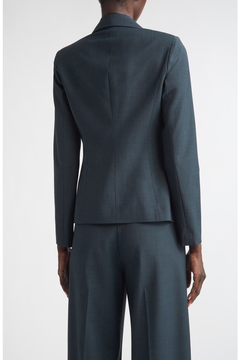 Wool Blend Stretch Mélange Jacket, Alternate, color, PINE MELANGE