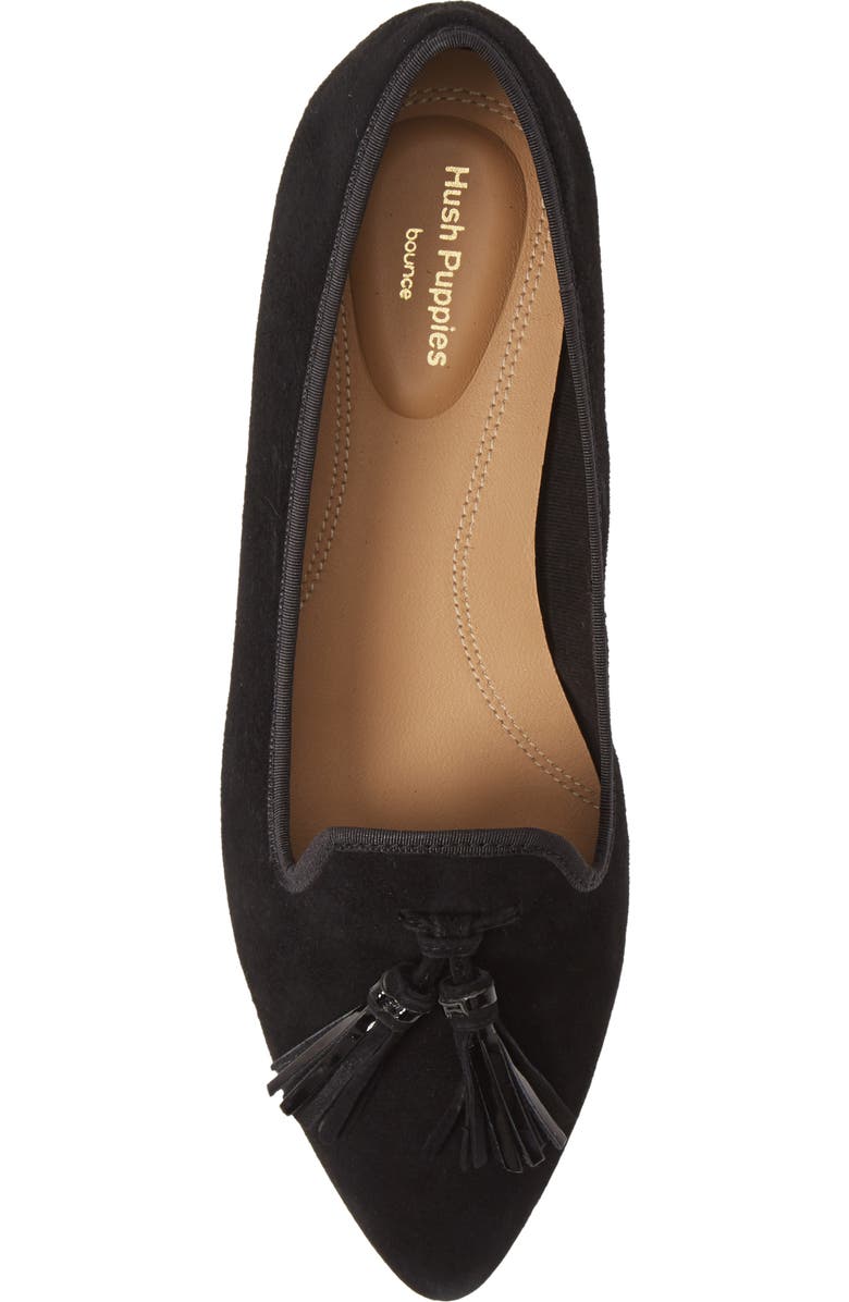 Hush Puppies<sup>®</sup> Sadie Tassel Loafer, Alternate, color,