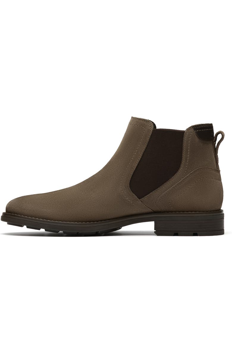Clarks<sup>®</sup> Emmett Chelsea Boot, Alternate, color, Stone Suede