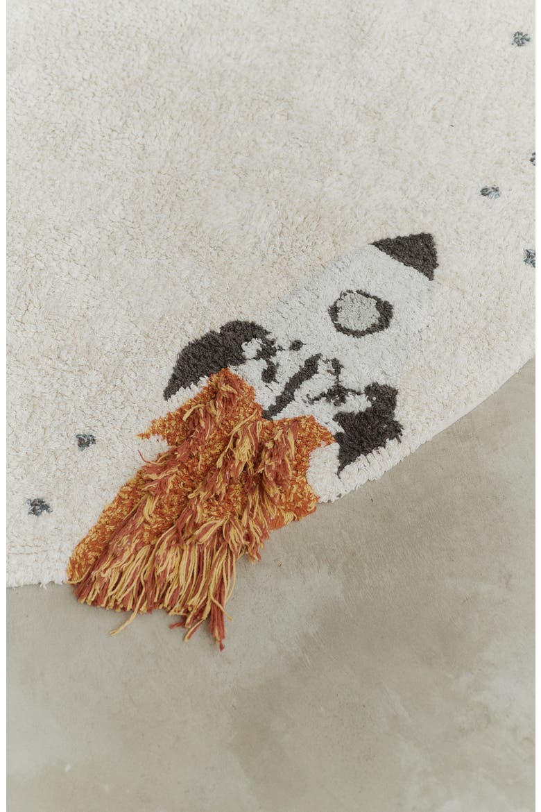 Interstellar Cotton Blend Washable Rug, Alternate, color, NATURAL