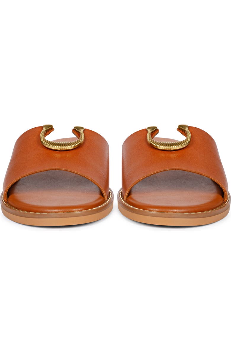 VIVI BLU Amber Slide Sandal, Alternate, color, Cognac