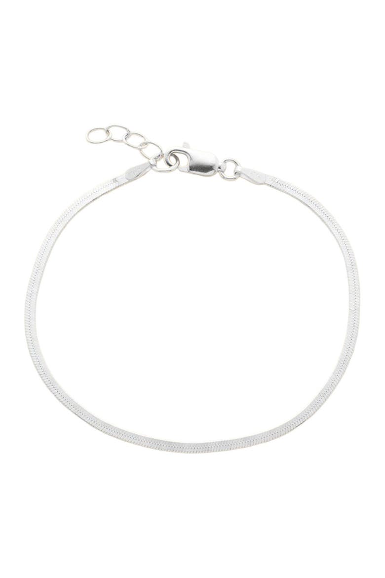 Thin Hera Chain Bracelet - 1.9mm, Main, color, Silver
