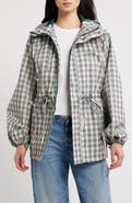 Damson Madder Liu Check Raincoat