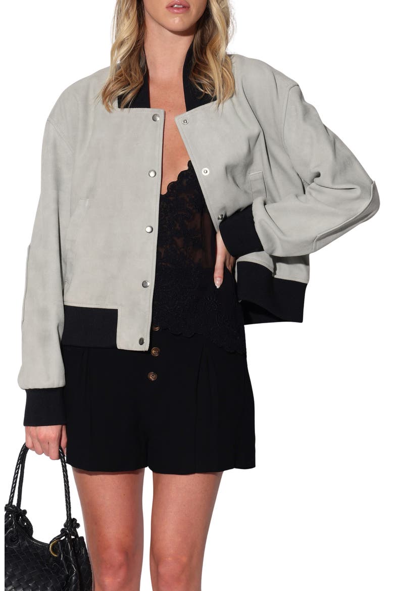 Emilio Suede Jacket, Main, color, MIST SUEDE