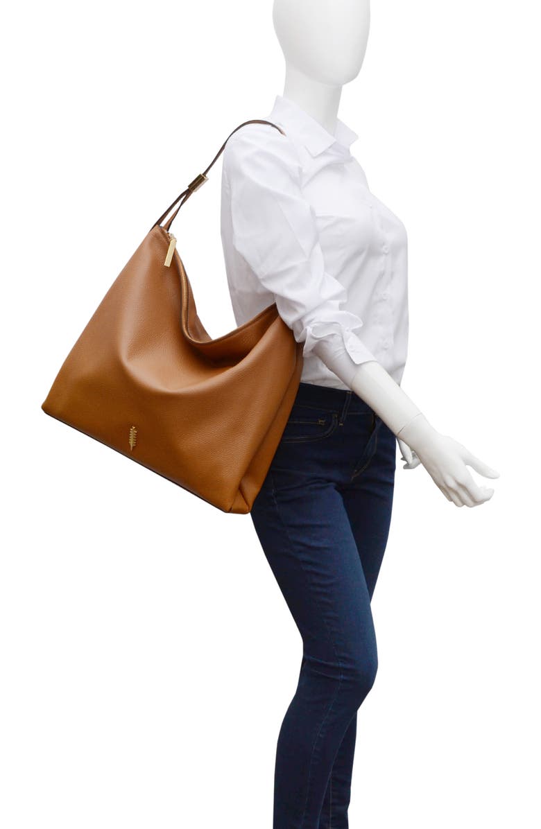 Thacker Gina Leather Shoulder Bag, Alternate, color,