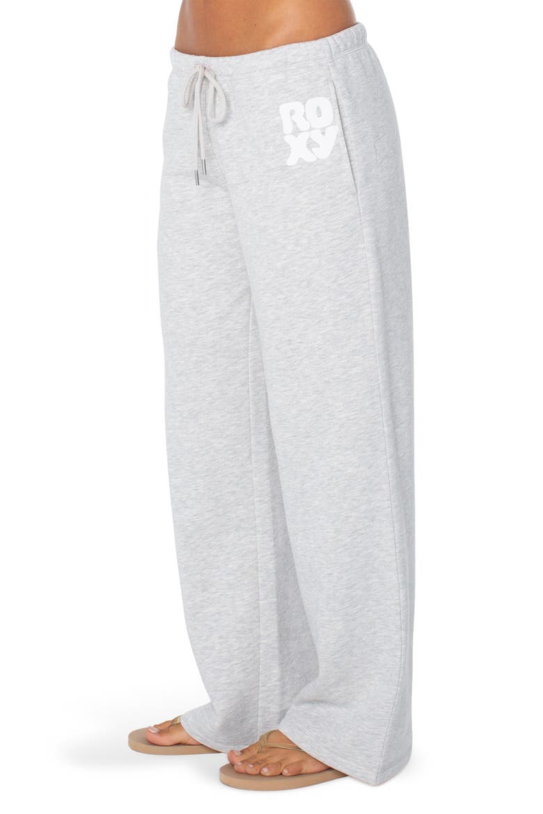 Ariel Wide Leg Pants, Alternate, color, HTHR GREY