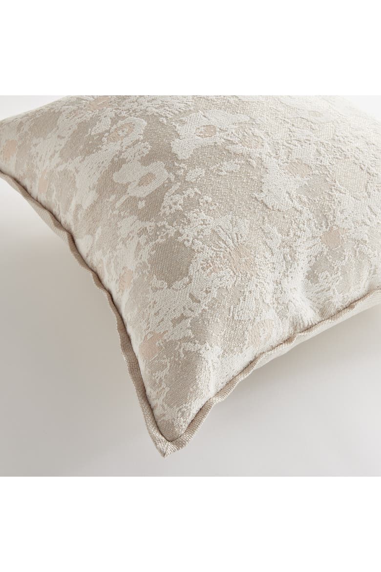 Sofia Square Indoor or Outdoor Throw Pillow, 24" x 24", Alternate, color, Gray