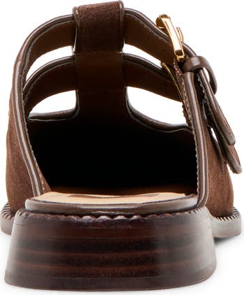 Haydee Double Buckle Mary Jane Mule