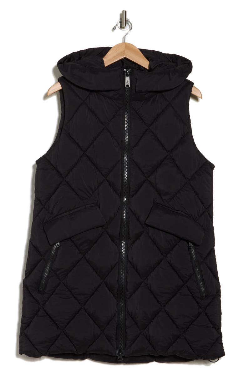 Sam Edelman Chervon Quilted Vest, Alternate, color, 