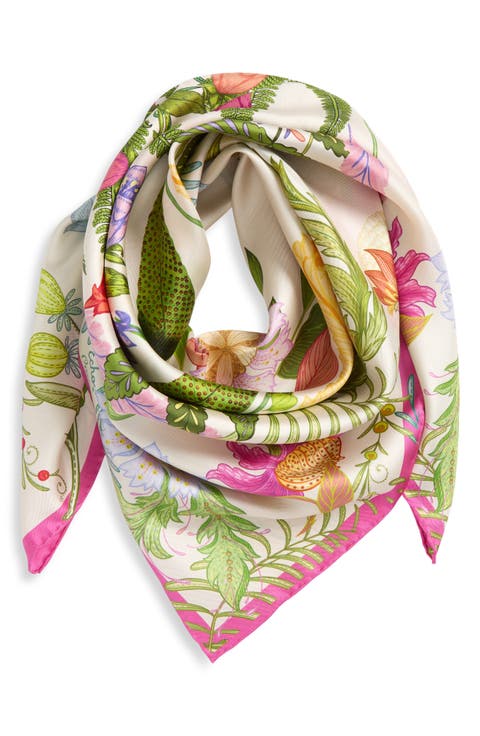Oasis Silk Square Scarf