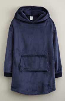 Nordstrom Kids' Oversize Fleece Sleeper Hoodie