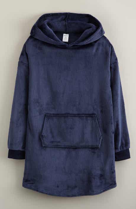 Nordstrom Kids' Oversize Fleece Sleeper Hoodie