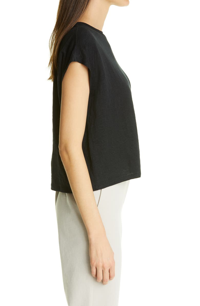 Eileen Fisher Boxy Crewneck Top, Alternate, color, 
