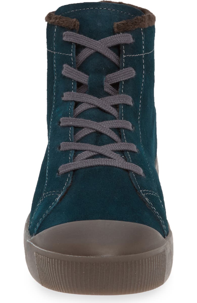 Softinos by Fly London Kip High Top Sneaker, Alternate, color,