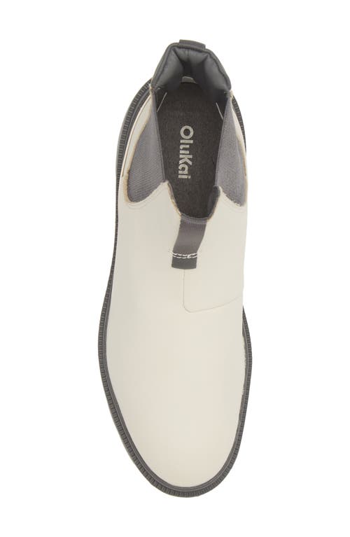Olukai Hehi Waterproof Chelsea Leather Lug Boot In Multi