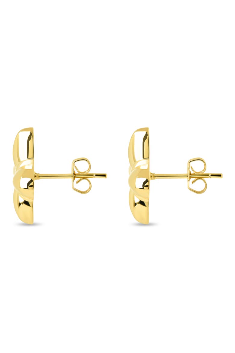 Erin Pointed Stud Earrings, Alternate, color, GOLD