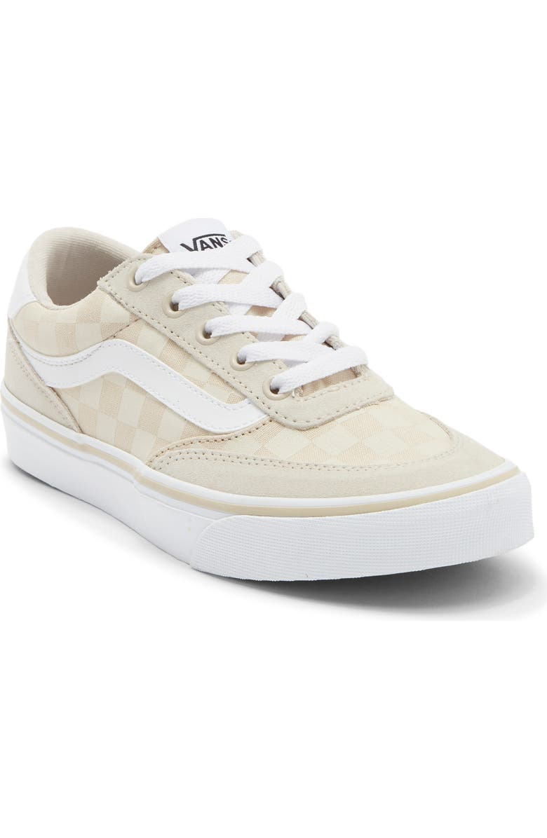Vans Brooklyn Sneaker, Main, color, Check Textile Oatmeal