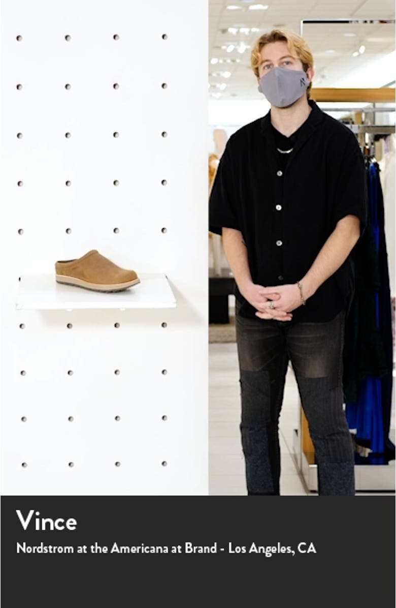 Juno Leather Clog, sales video thumbnail