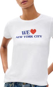 rag & bone New York City Cotton Grpahic T-Shirt