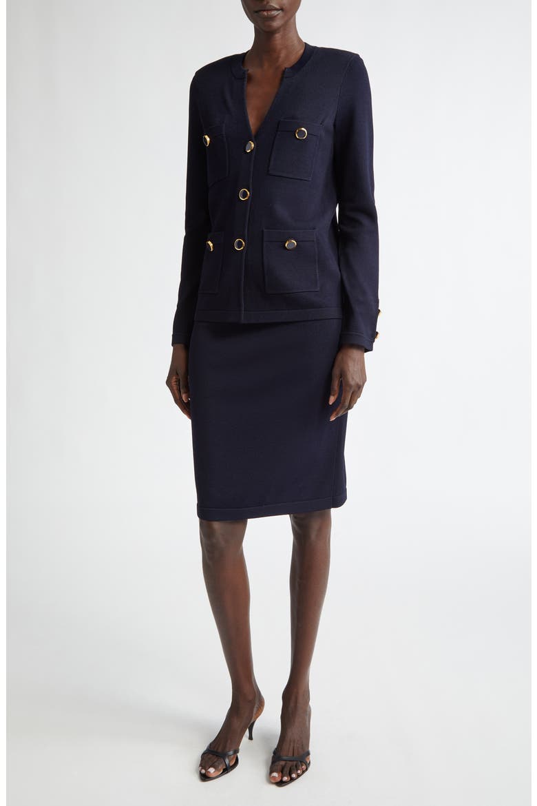 Santiago Sweater Jacket, Alternate, color, MIDNIGHT