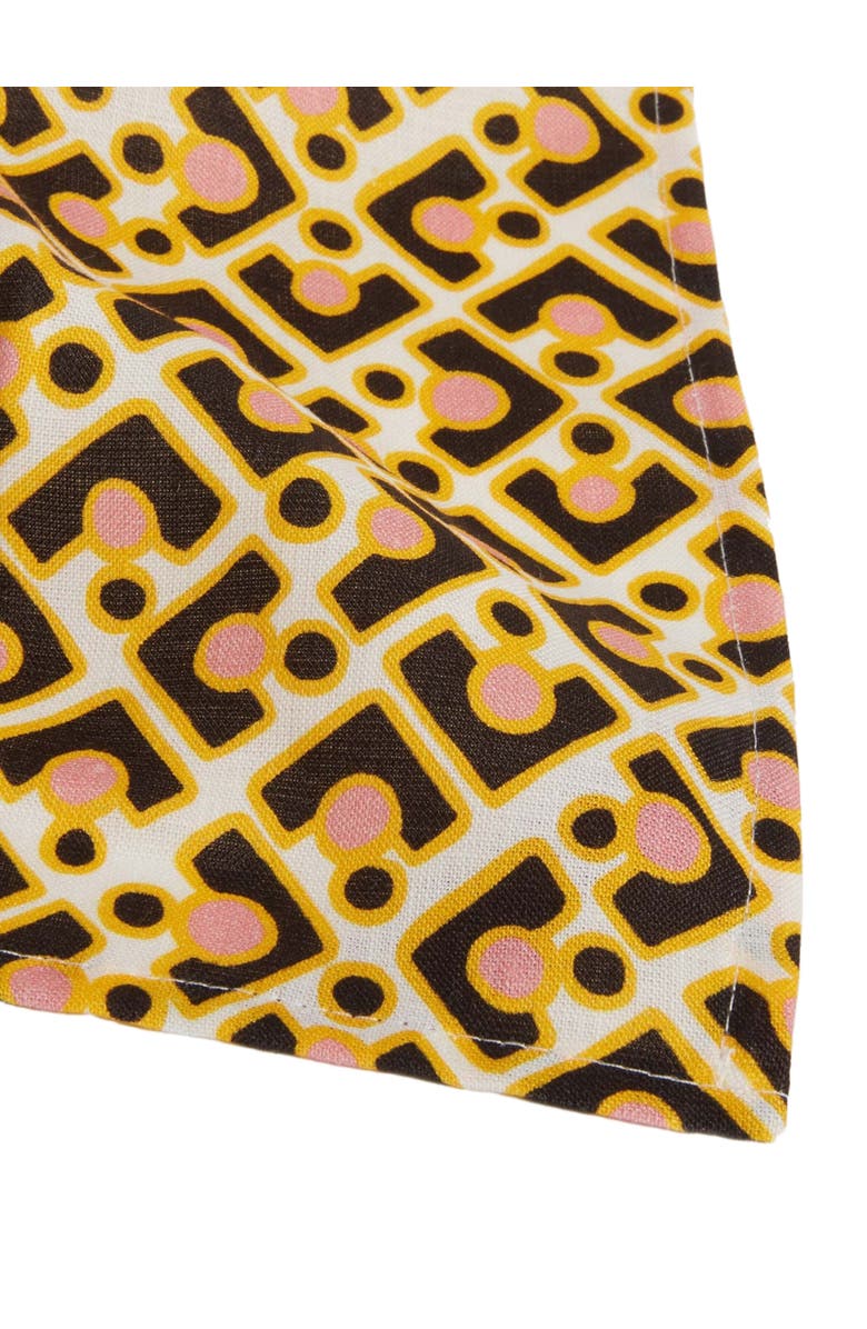 La DoubleJ Large Napkins Set Of 2 (45X45) Puzzle Rosa Pink, Alternate, color, Puzzle Rosa Pink