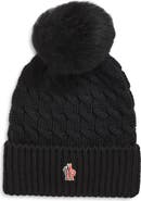 Moncler Grenoble Wool Pom Beanie