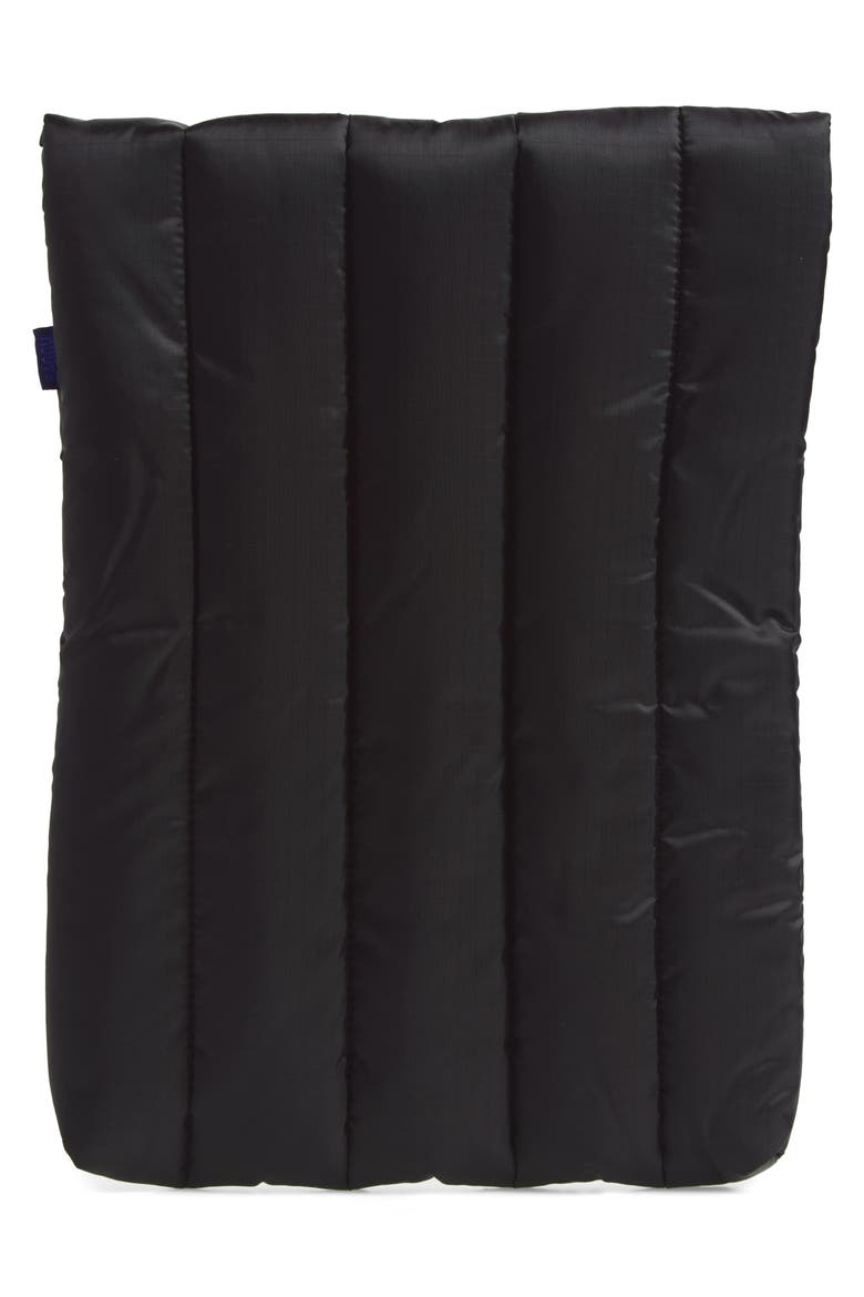 Puffy 13/14" Laptop Sleeve, Alternate, color, BLACK