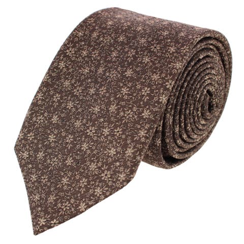 Franco Floral Neat Pattern Business Silk Necktie