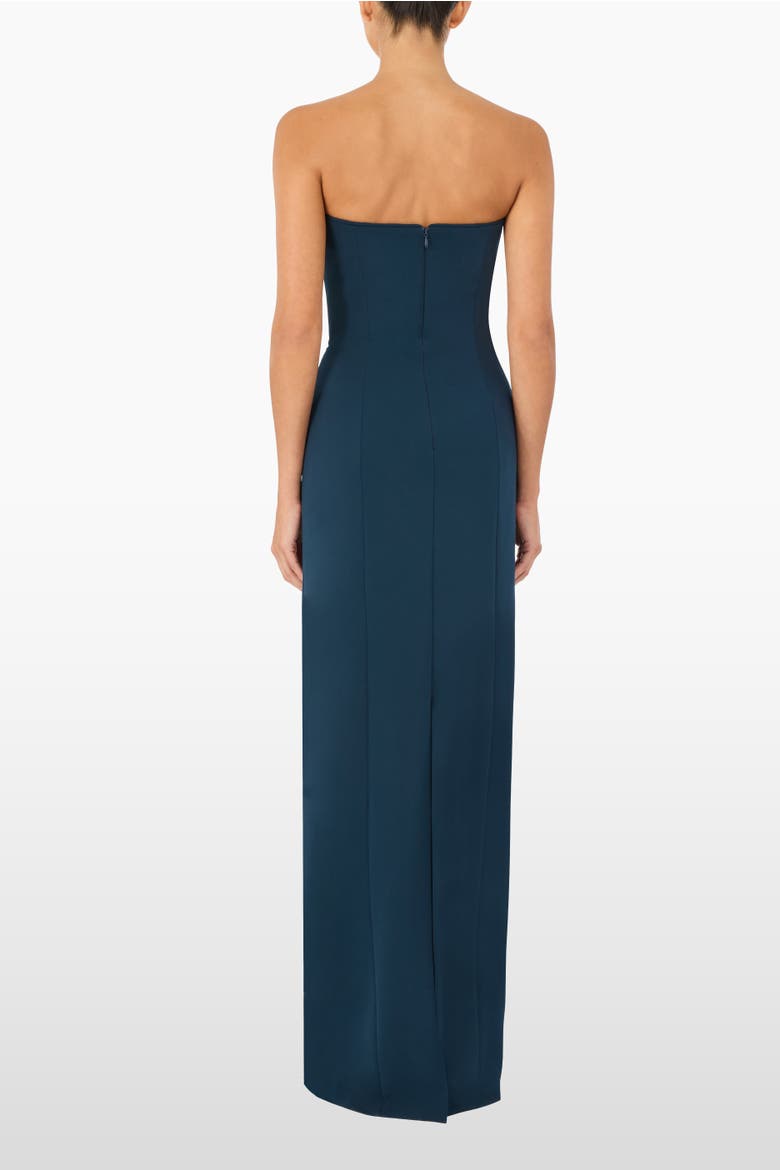 Estelle Maxi Dress, Alternate, color, Hawks Eye Blue