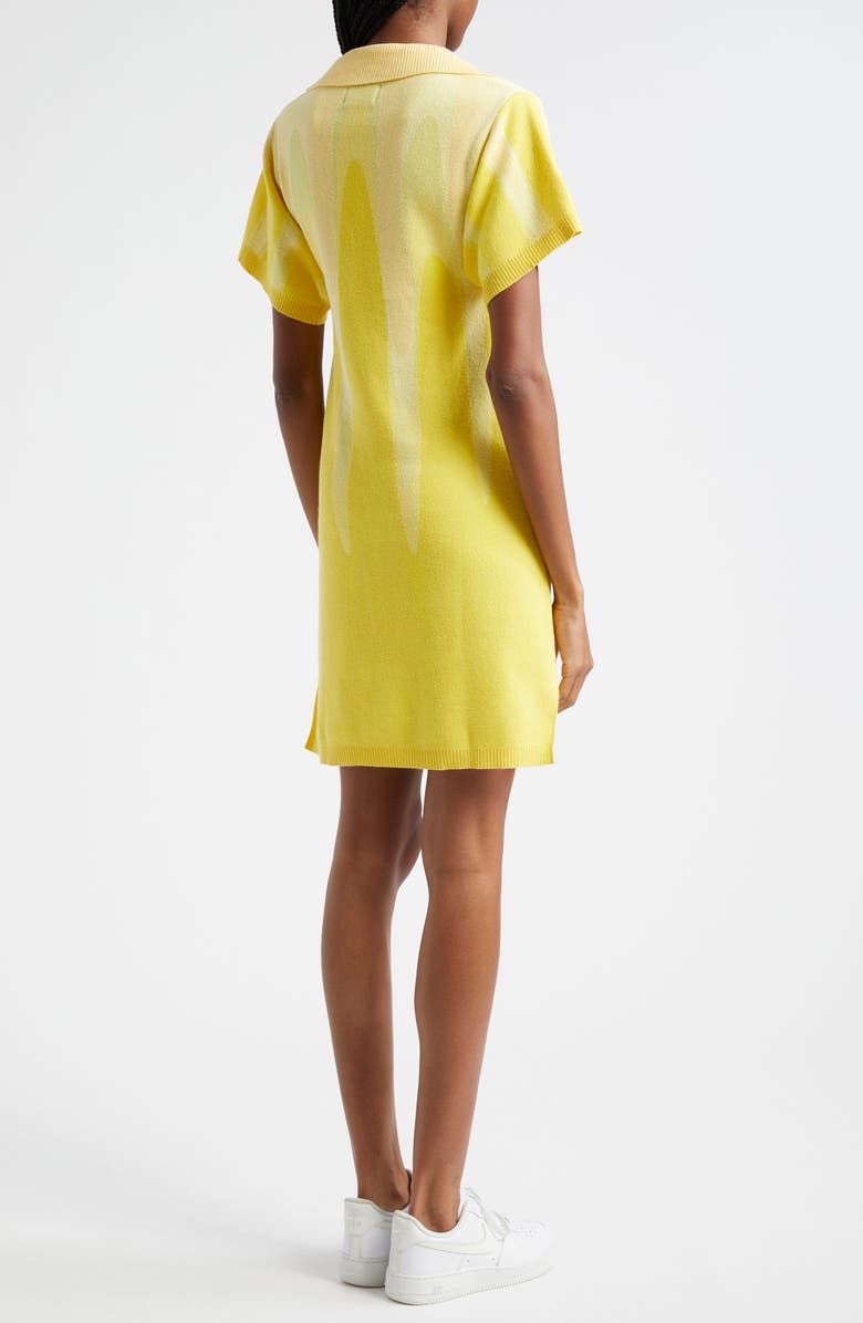 HONOR THE GIFT Short Sleeve Polo Dress, Alternate, color, Yellow