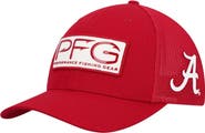 Columbia Men's Columbia Crimson Alabama Crimson Tide PFG Hooks Flex Hat