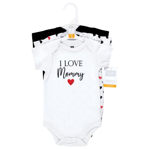 Hudson Baby Cotton Bodysuits 3-pack