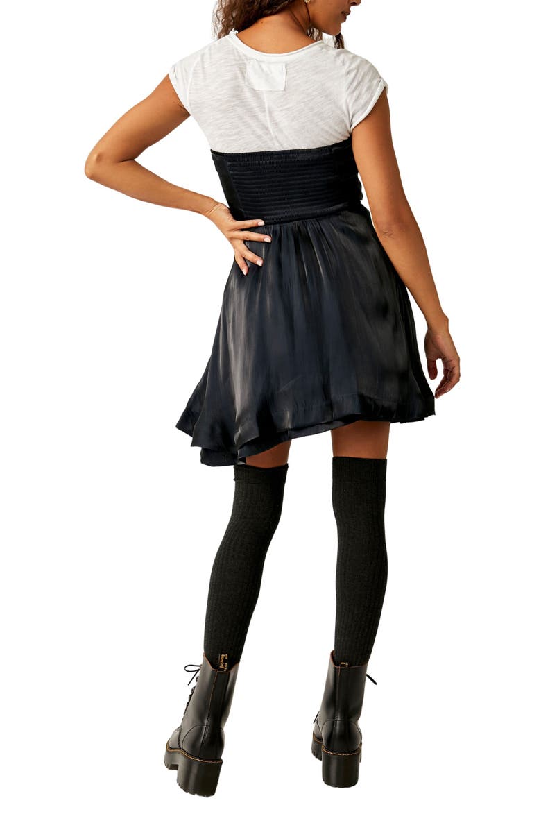 Free People Daisy Strapless Minidress, Alternate, color,