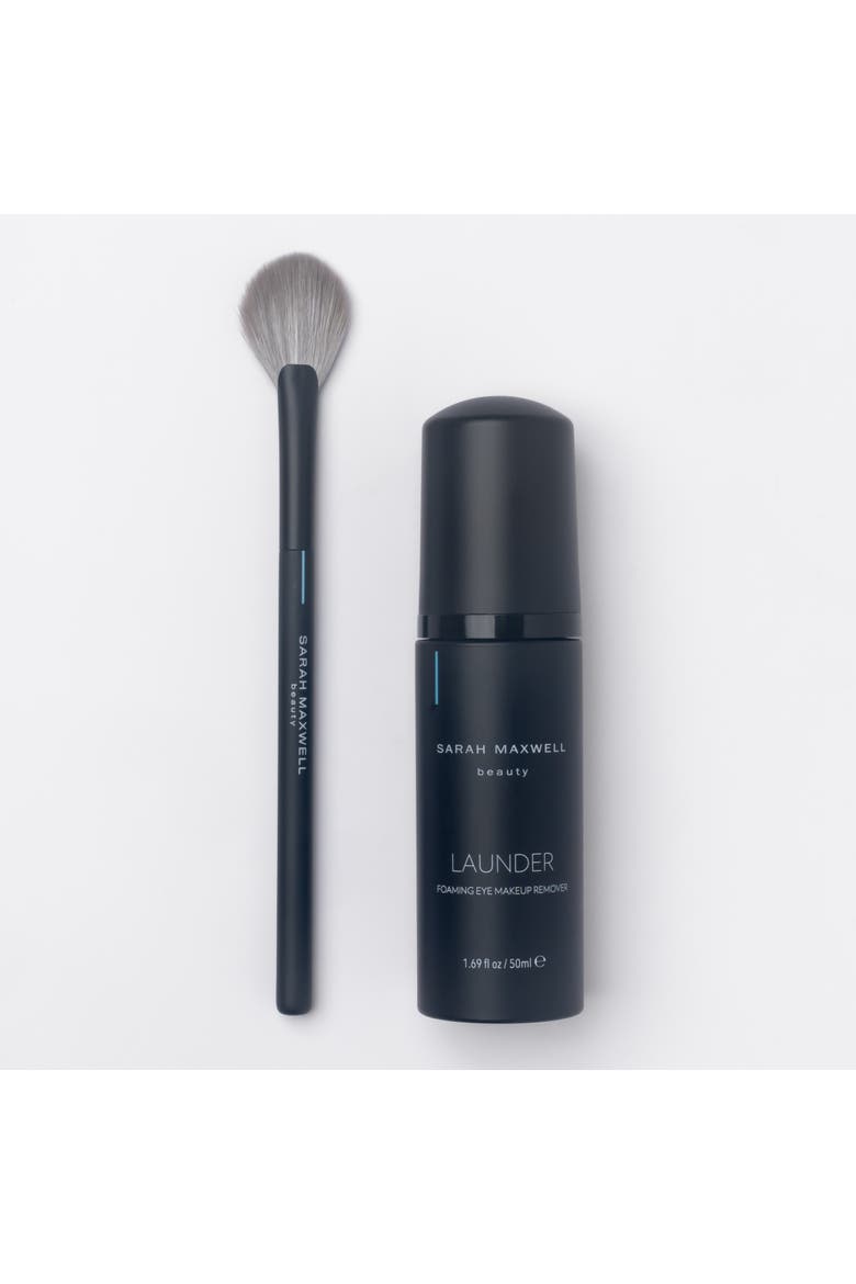 Launder Eye Makeup Remover & Brush Set, Main, color, None