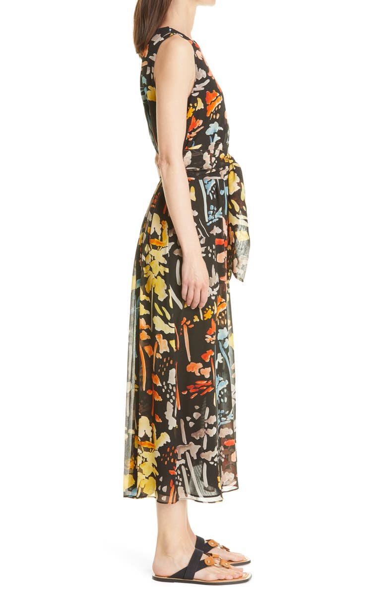 Lafayette 148 New York Nia Blooming Eden Silk Dress, Alternate, color,